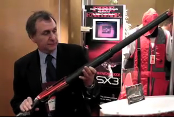 Browning SX3 shotgun at the IWA Shooting Show