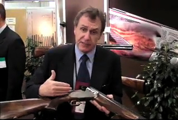 Browning 525 Heritage shotgun at the IWA Shooting Show