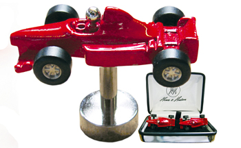 Harvey & Hudson Racing Car Cufflink