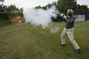 2-bore rifle shooting VIDEO!