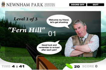Clay Pigeon Shooting Game!