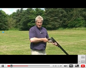 How to shoot a driven target - clay shooting