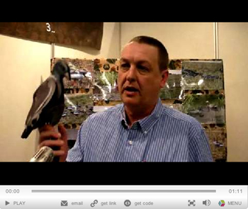 FUD pigeon shooting decoys - video