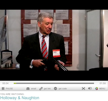 Holloway & Naughton shotgun at IWA Trade Show