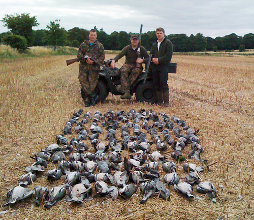 Alan Clarke - pigeon shooting.