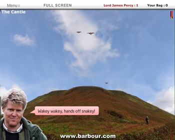 Game shooting game! Barbour Linhope Challenge!