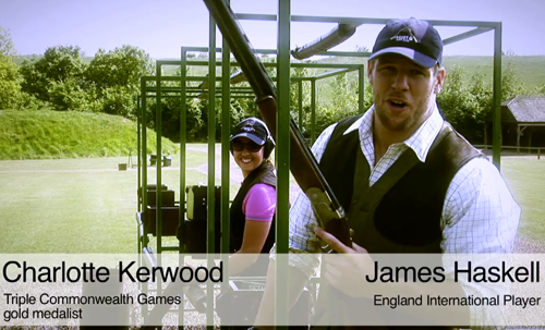 Olympic shooter Charlotte Kerwood vs James Haskell