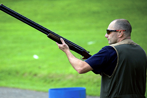 I'm having clay shooting problems with battues!