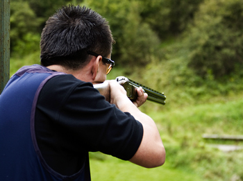 I always have trouble shooting the rabbit target!