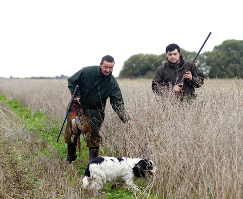 These days my 12-bore is too heavy for game shooting!