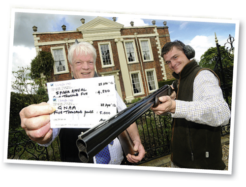 Clay pigeon shooting event raises &pound;10,000 for charities