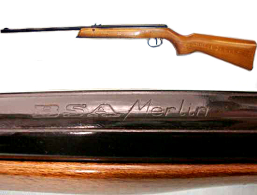 Could you tell me about my .177 BSA Merlin air rifle?