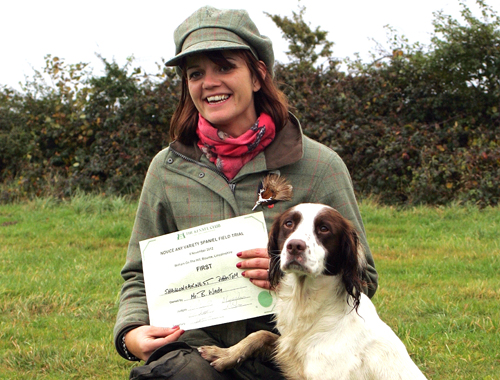 Kent Woman and Spaniel win top award first time