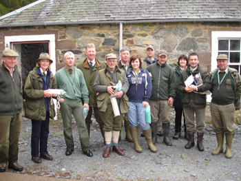Labrador Club of Scotland spring gun dog test