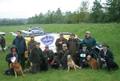 United Retriever Club North Midland Area gun dog test