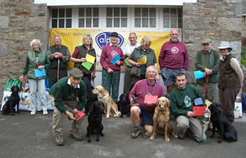 United Retriever Club North Midland gun dog test