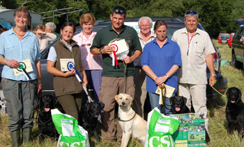 Competing puppies & novices at Milland