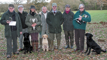 UGS all-aged retrievers at Castle Goring